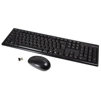 LogiLink Combo Set with Autolink - Tastatur-und-Maus-Setkabellos - 2.4 GHz-2