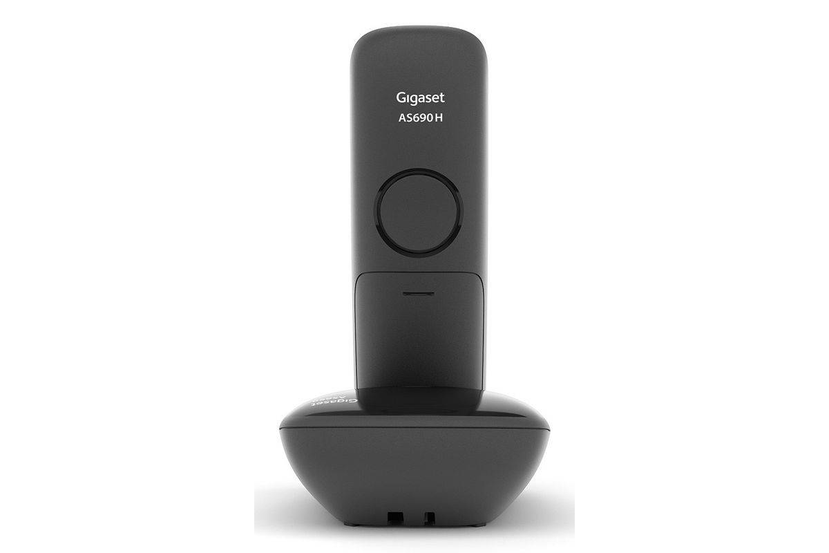 Gigaset AS690 Duo Schnurlostelefon mit Rufnummernanzeige schwarz-2