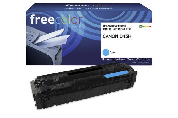 freecolor Toner Canon 1245C002 cyan remanufactured - Wiederaufbereitet - Kompatibel