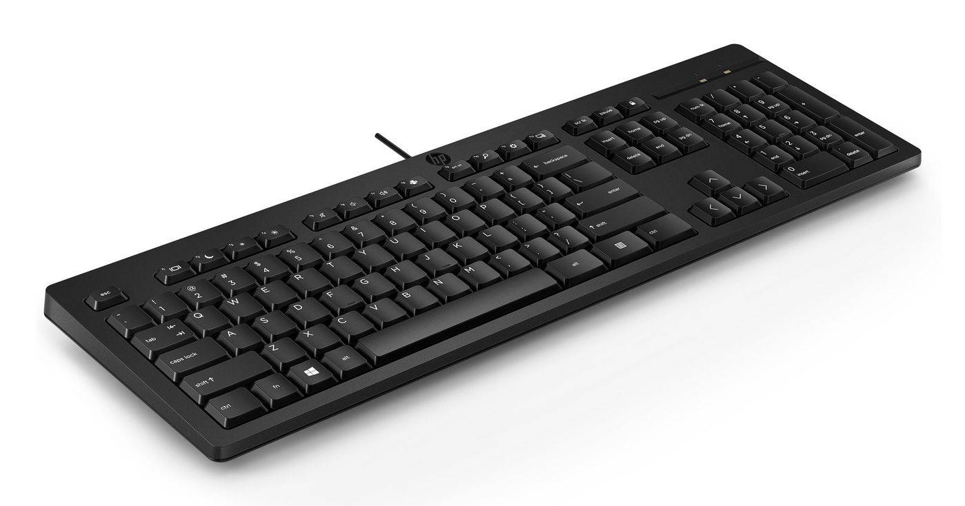 HP 125 - Tastatur - USB - QWERTY - Englischfür HP 295 G8; Chromebook x360; Elite-2