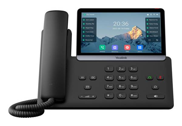 Yealink T7 Series SIP-T77U - VoIP-Telefon mit Rufnummernanzeige/Anklopffunktion