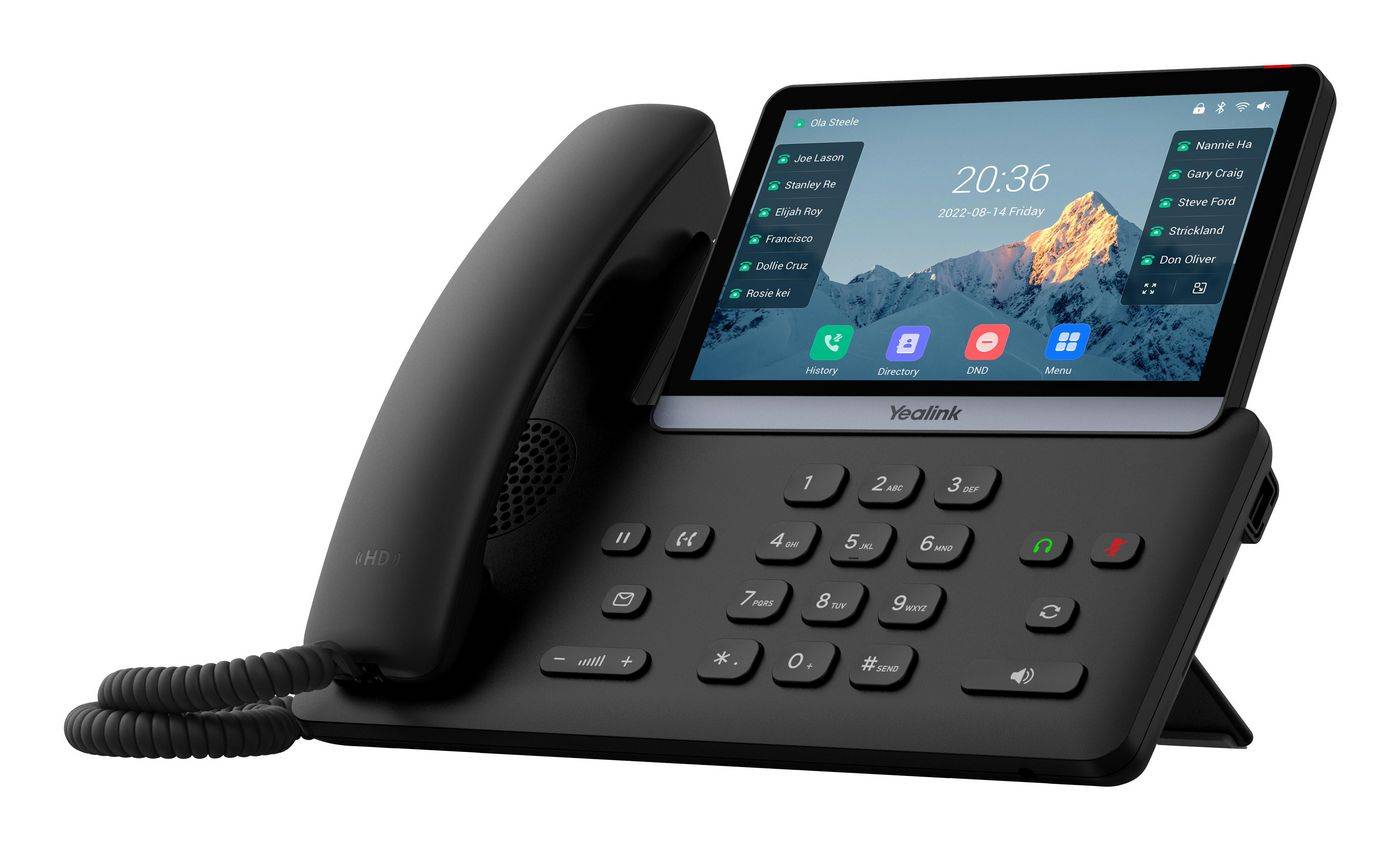 Yealink T7 Series SIP-T77U - VoIP-Telefon mit Rufnummernanzeige/Anklopffunktion-2