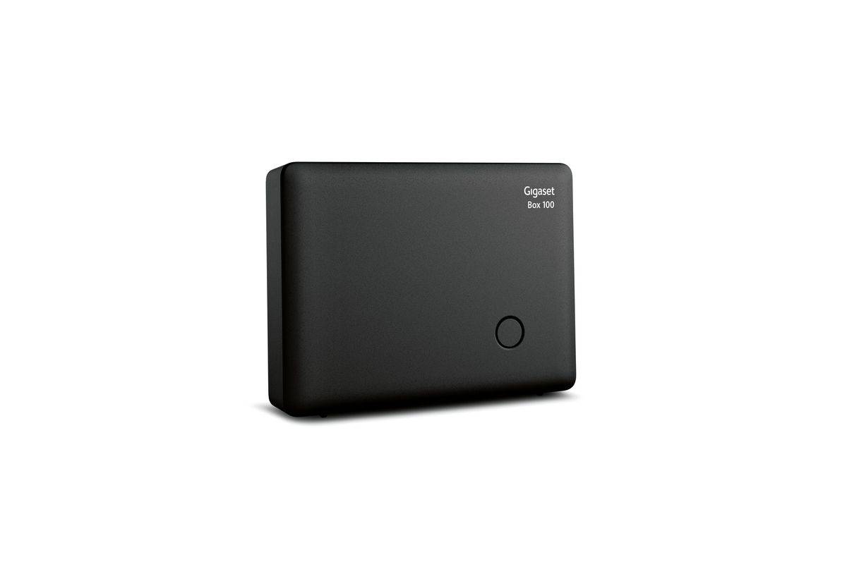 Gigaset BOX 100 Farbe: Schwarz Basisstation DECT Schnurlos Sonstige