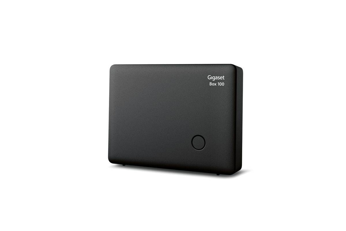 Gigaset BOX 100 Farbe: Schwarz Basisstation DECT Schnurlos Sonstige-1