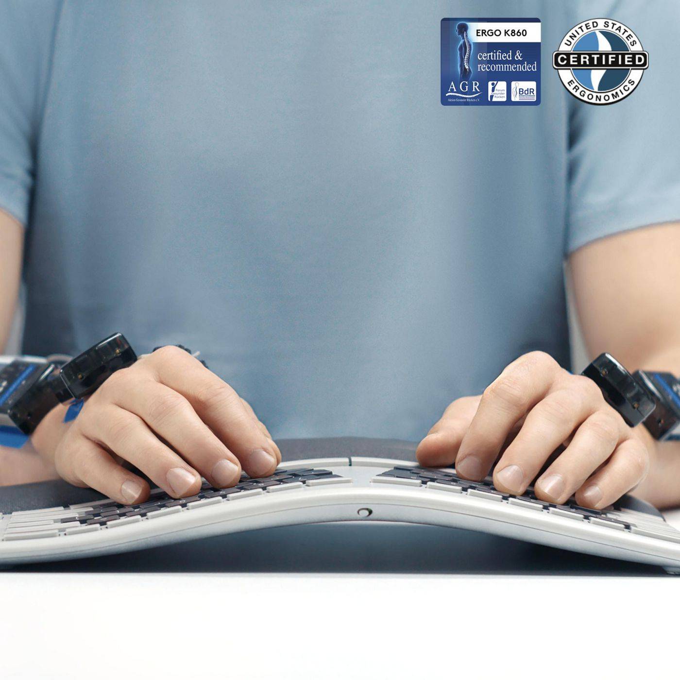 Logitech ERGO K860 kabellose Tastatur - QWERTY - US International-4