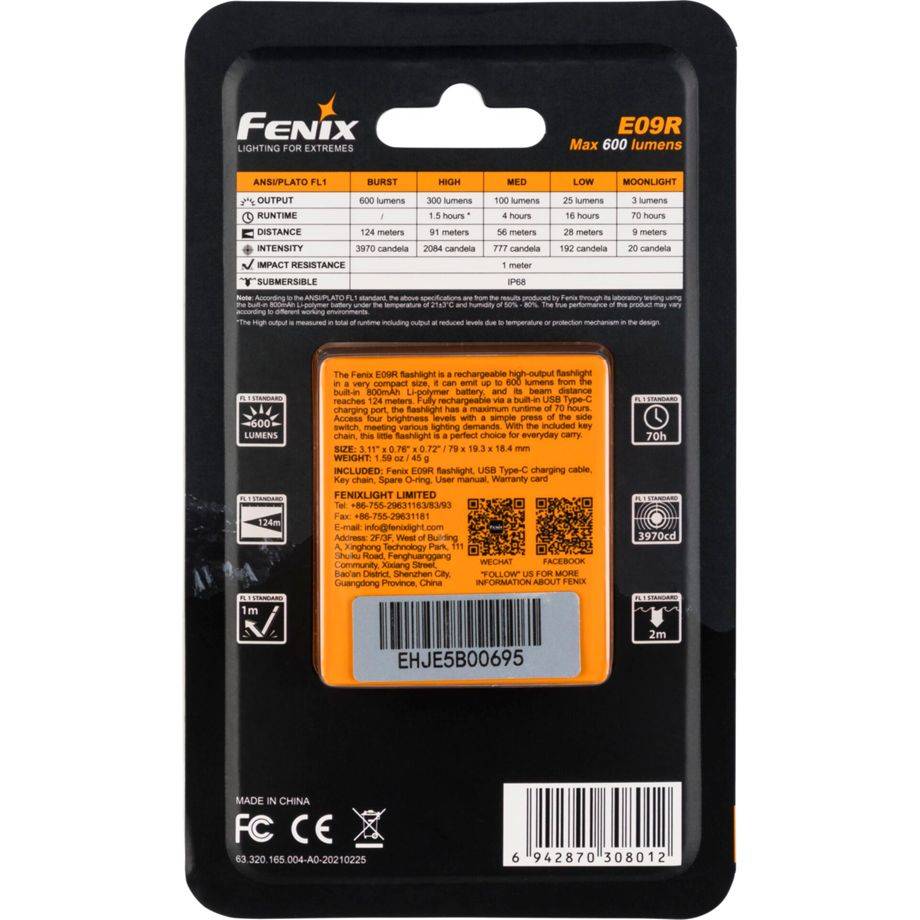 Fenix E09R Mini-Taschenlampe-1