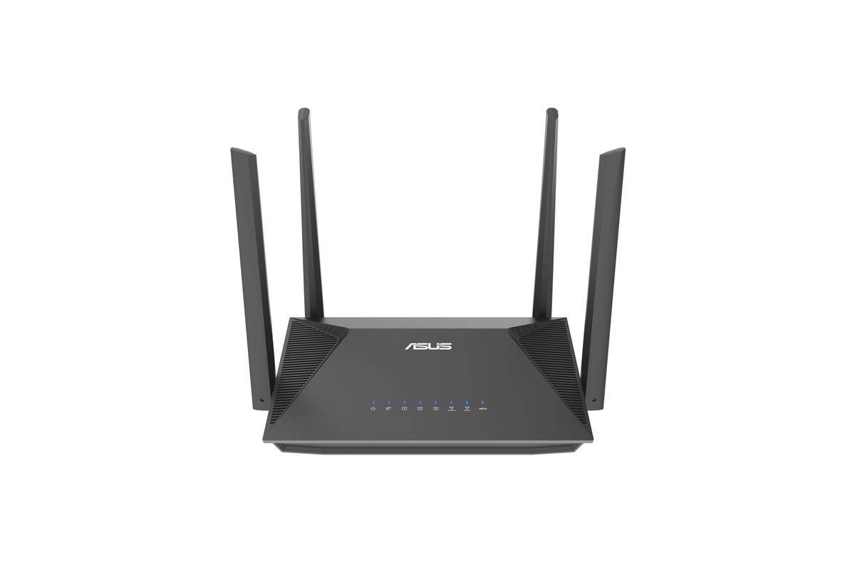 ASUS WL-Router RT-AX52 Pro AX3000 Dual-Band WiFi6 AiMesh Multimedia-Technik Wireless Router-0