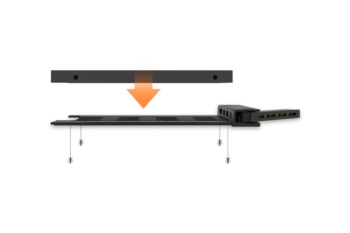 IcyDock Extra tray for MB038 series black-1