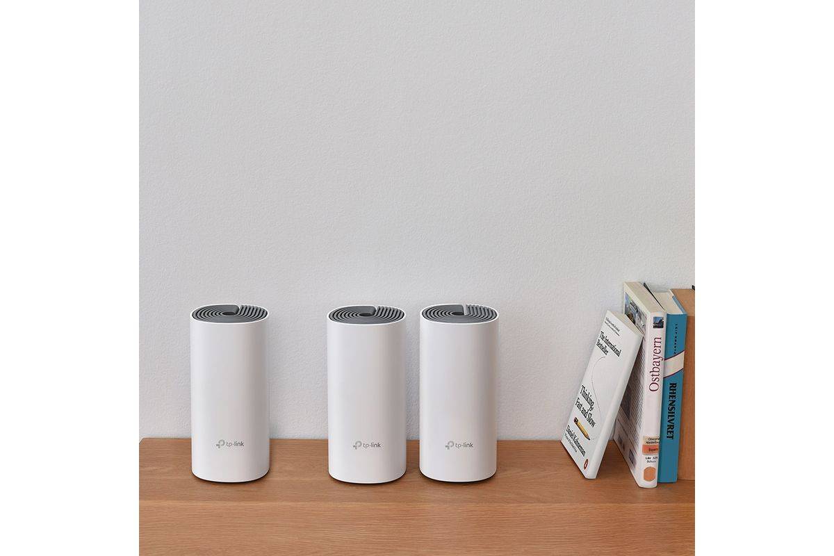 TP-Link WL-AP Access Point Deco E4 Mesh-System/AC1200 v4.0 Multimedia-Technik Wireless AccessPoint-1