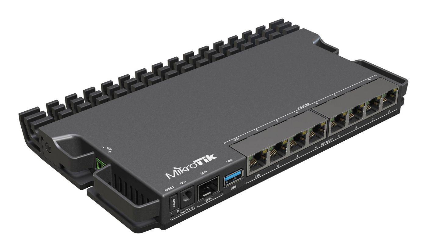 MikroTik RB5009UG+S+IN - Router - 10 GigE, 2.5 GigE - an Rack montierbar-1