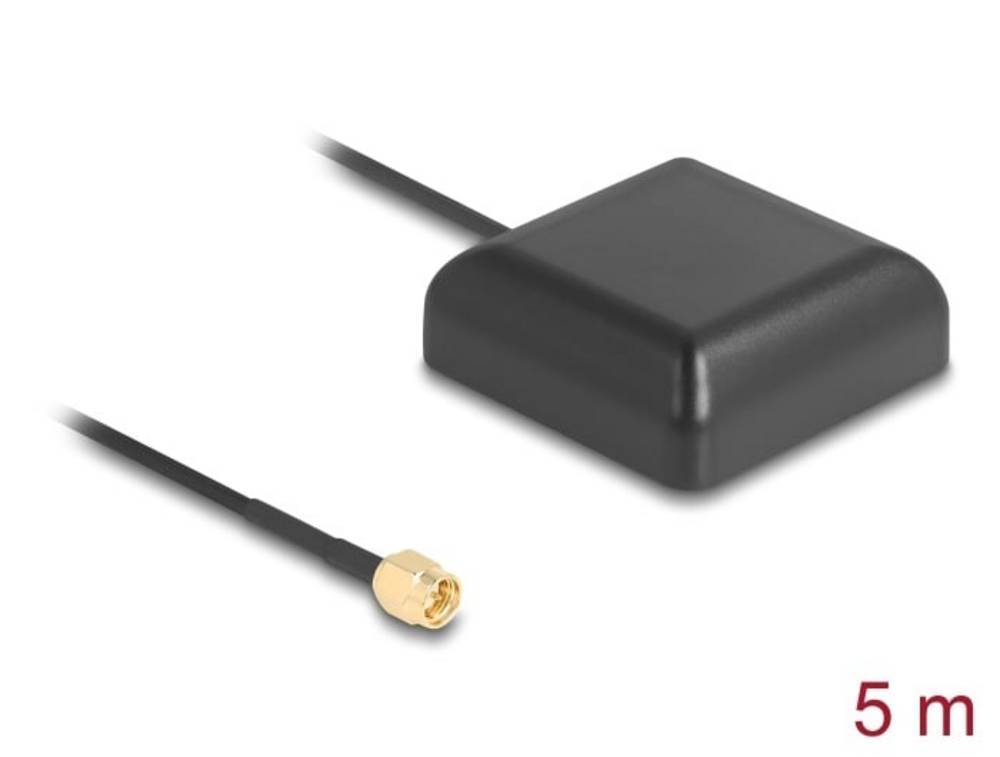 Delock Navilock NL-203AA GNSS High Gain Antenne mit SMA Stecker 5m-1