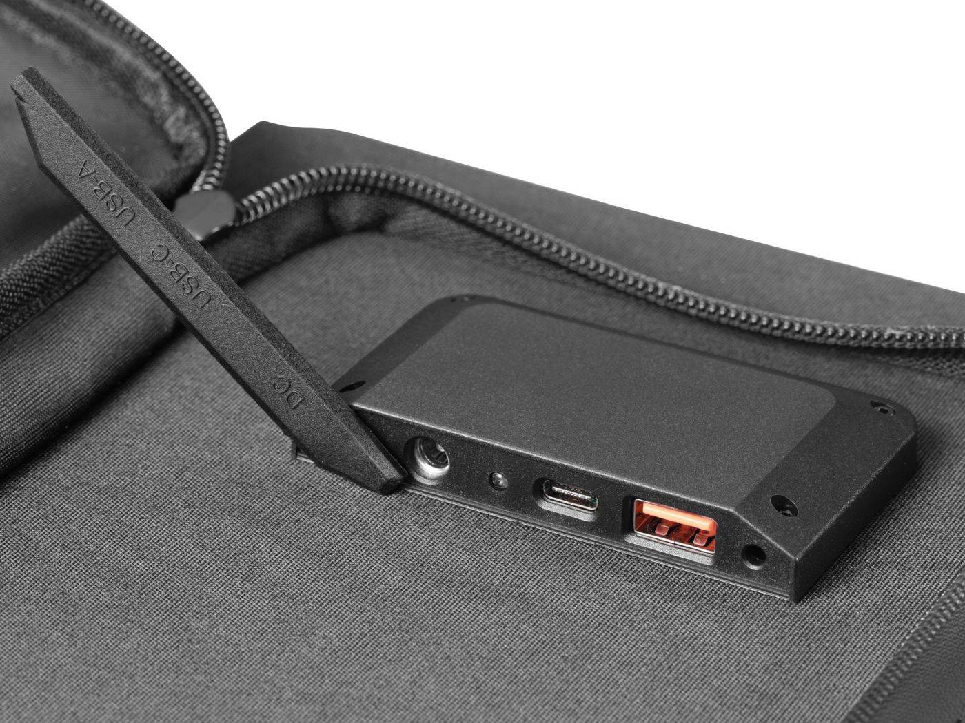 Sandberg Active LightWeight - Solarladegerät - 40 Watt - 3.4 A - 3 Ausgabeanschlussstellen (USB, 24 pin USB-C, power DC-3