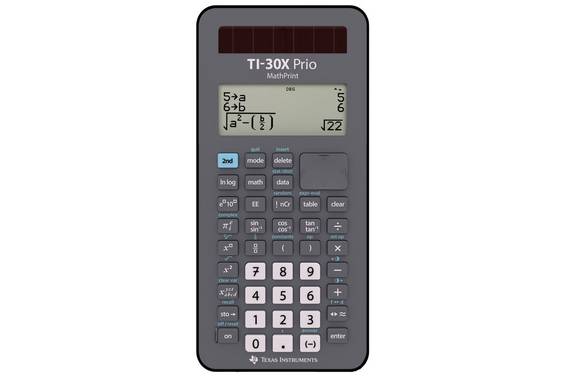 Texas Schulrechner TI-30 X Prio MathPrint Solar/ Battery Multimedia-Technik Taschenrechner