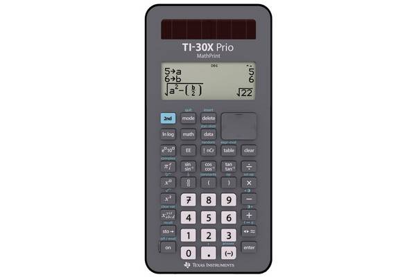 Texas Schulrechner TI-30 X Prio MathPrint Solar/ Battery