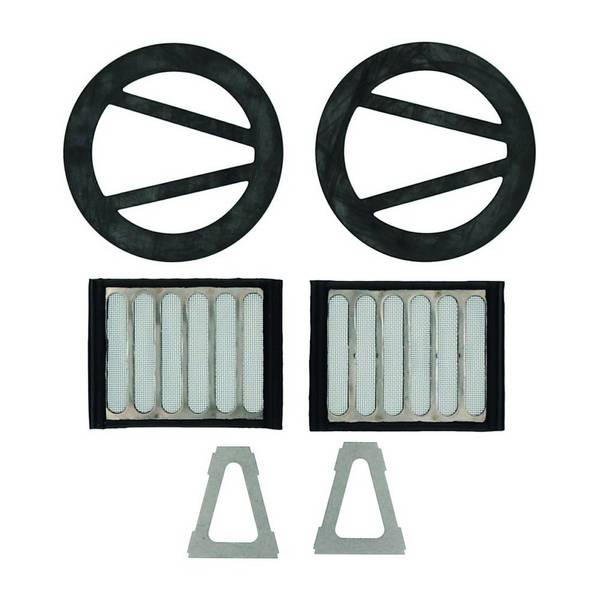 Judo 2x Sieb 1000um und Dichtung für JRSF-HW 1 1/2" - 2", Ersatzteilset, 2050170