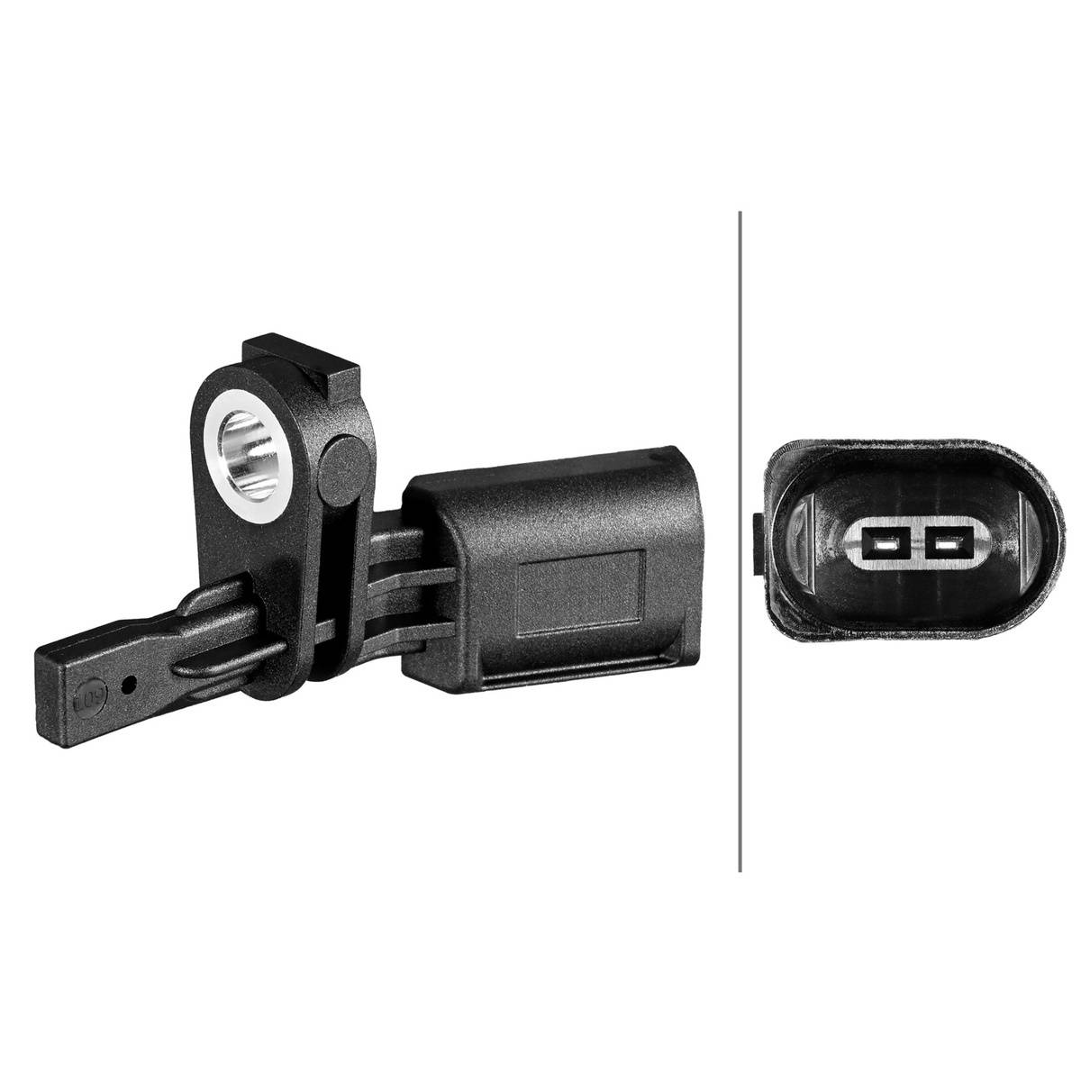 Sensor Raddrehzahl 2-polig Hallsensor HELLA für u.a. VW GOLF-3