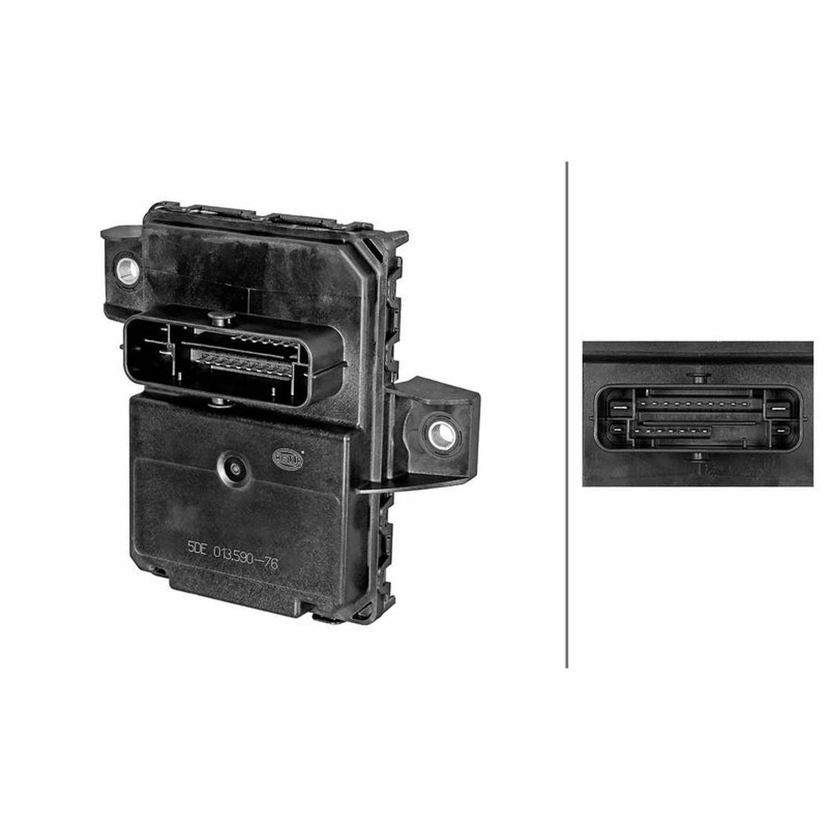 Steuergerät Anhängevorrichtung 12 V mit Haltelasche HELLA für GENERAL MOTORS-1