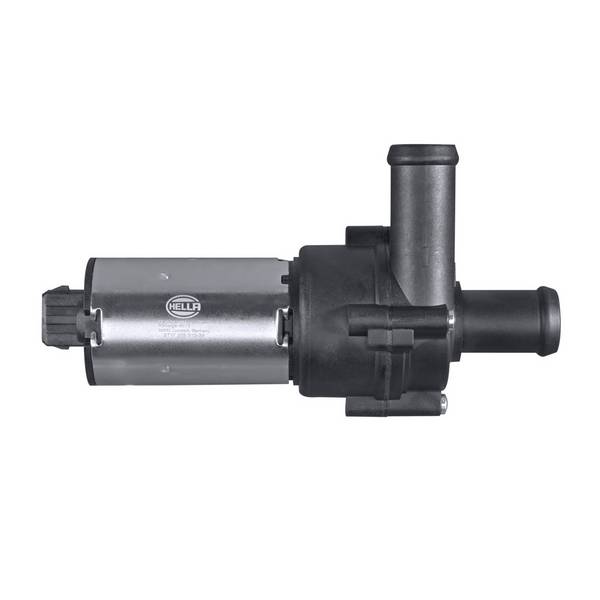 Zusatzwasserpumpe Kreislauf 12 V elektr. 2-polig 8 l/min HELLA für u.a. VW GOLF