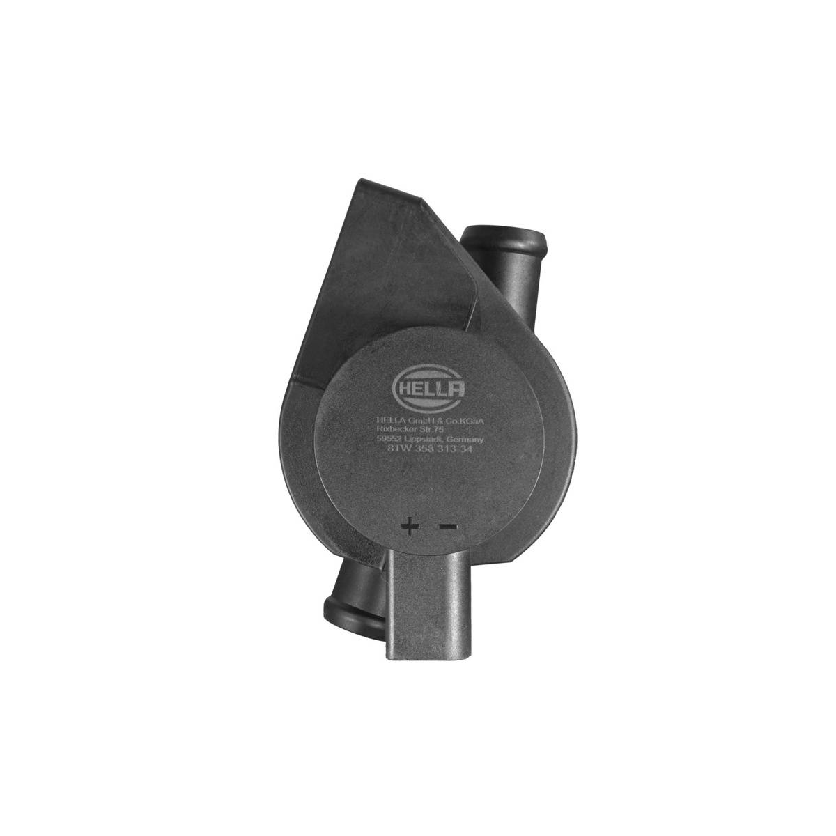 Zusatzwasserpumpe Kreislauf 12 V elektr. 3-polig 10 l/min HELLA für u.a. AUDI A6-0