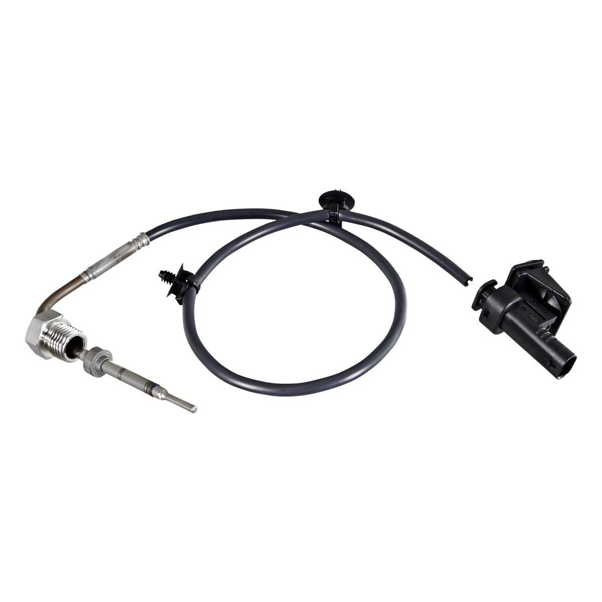 Sensor Abgastemperatur 2-polig 496 mm Kabel HELLA für u.a. OPEL MOKKA-0