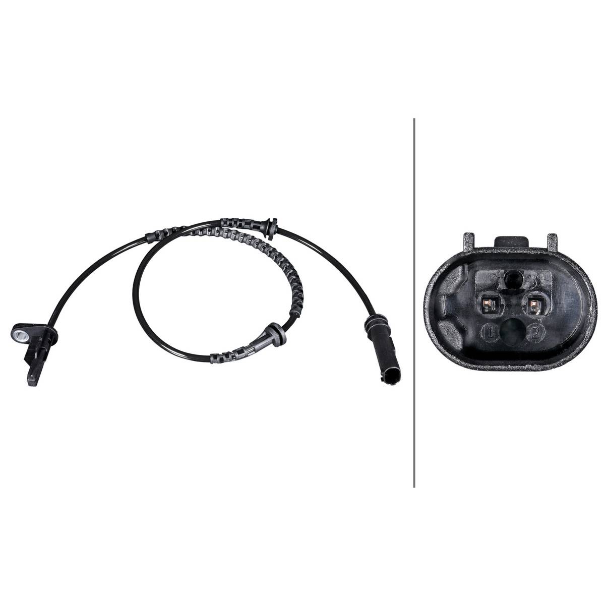 Sensor Raddrehzahl 2-polig Hall 698 mm Kabel HELLA für u.a. MINI MINI COUNTRYMAN-3