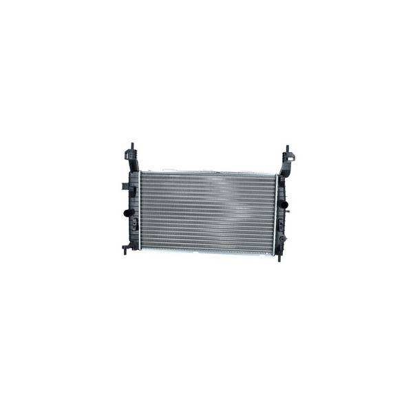 Kühler Motor Kühlrippen mechanisch gefügt 612 - 360 mm Alu NRF für OPEL MERIVA