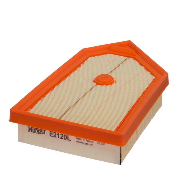 Luftfilter-Einsatz 254-162mm HENGST FILTER passend für u.a. FORD FIESTA VII