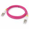 hb-digital LWL Patchkabel OM4 LC-LC (UPC) 50/125µm 1m violett