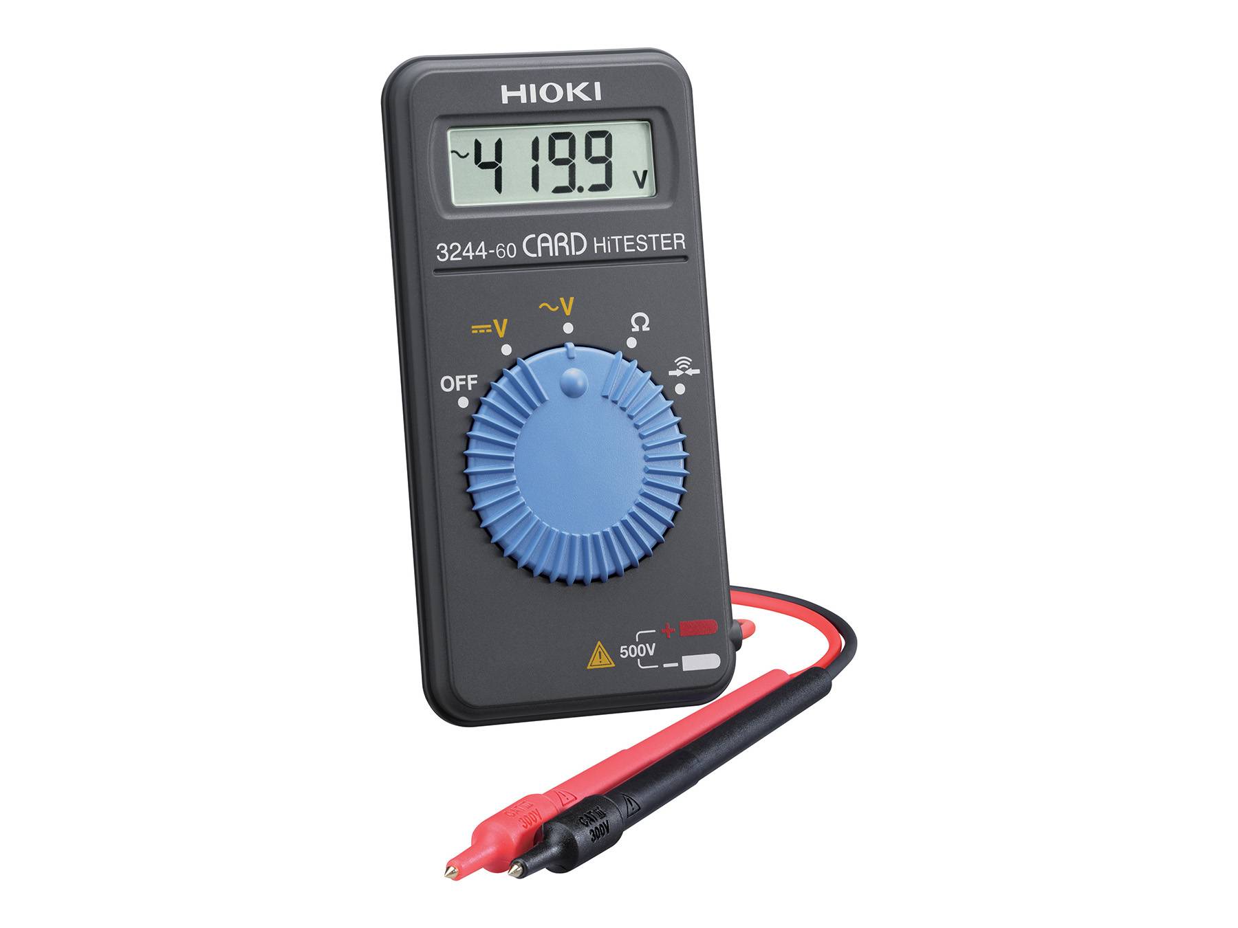 HIOKI 3244-60 - Multimeter im Kreditkartenformat für alltägliche elektrische Prüfungen-0