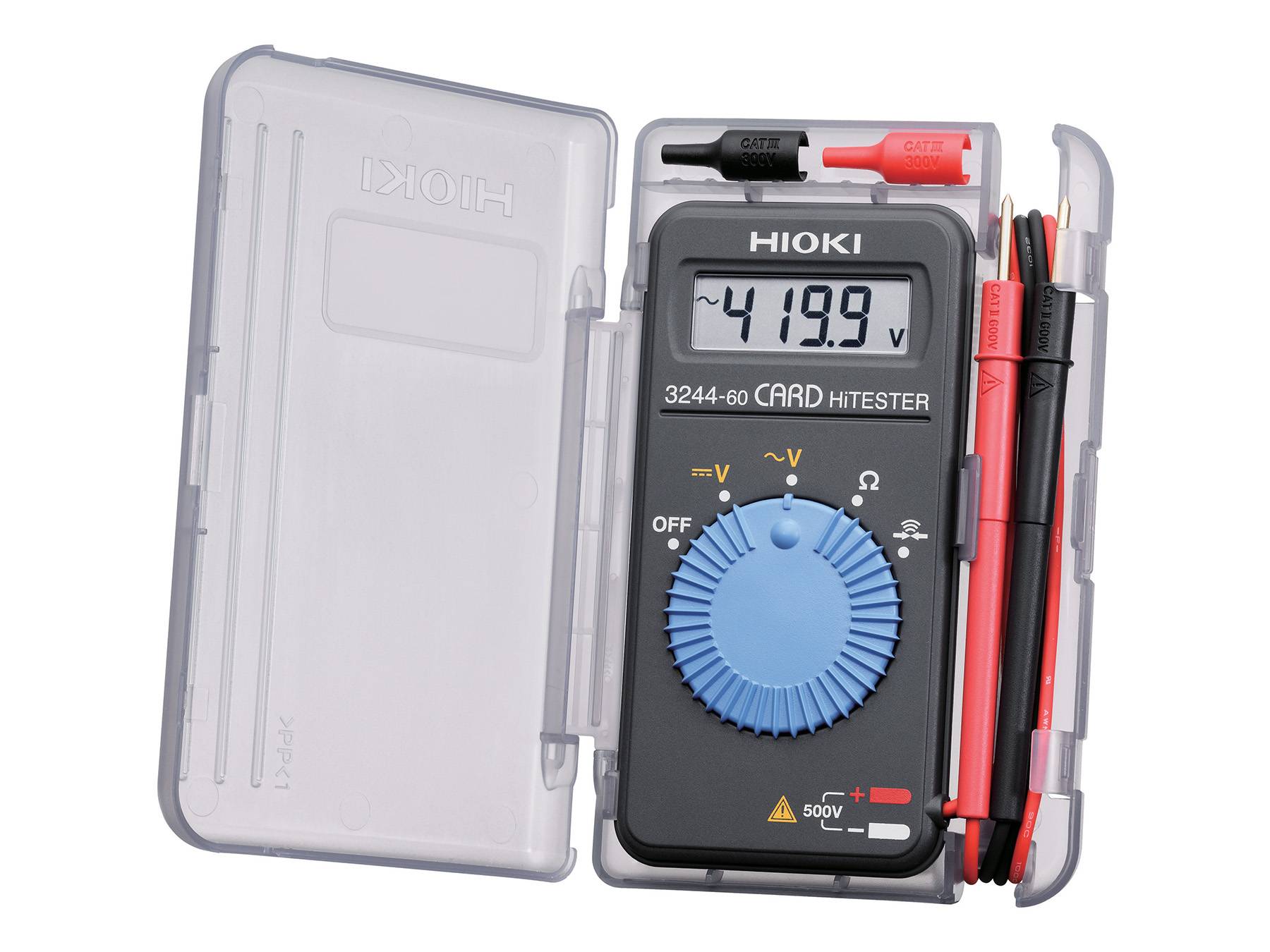 HIOKI 3244-60 - Multimeter im Kreditkartenformat für alltägliche elektrische Prüfungen-1