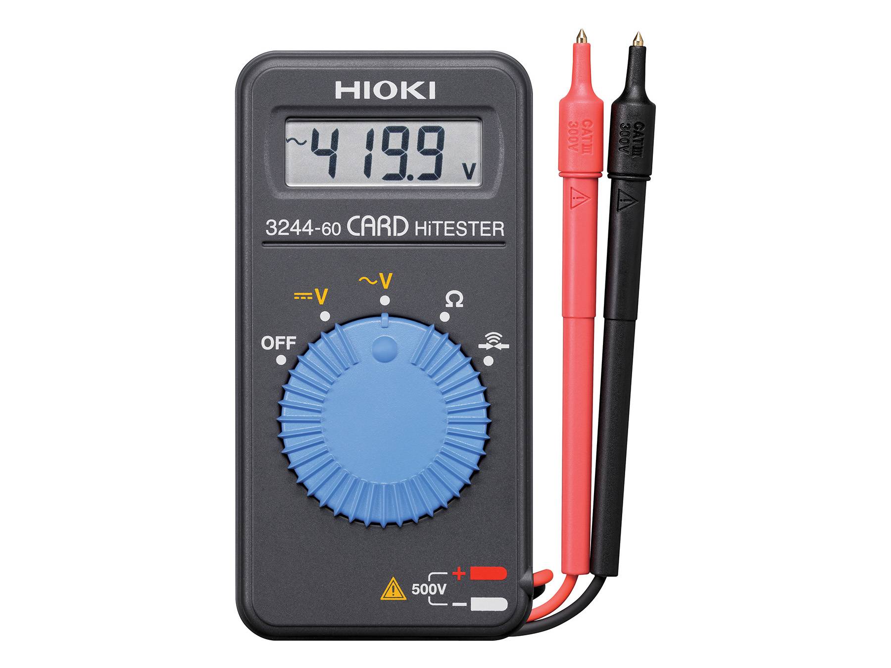 HIOKI 3244-60 - Multimeter im Kreditkartenformat für alltägliche elektrische Prüfungen-2
