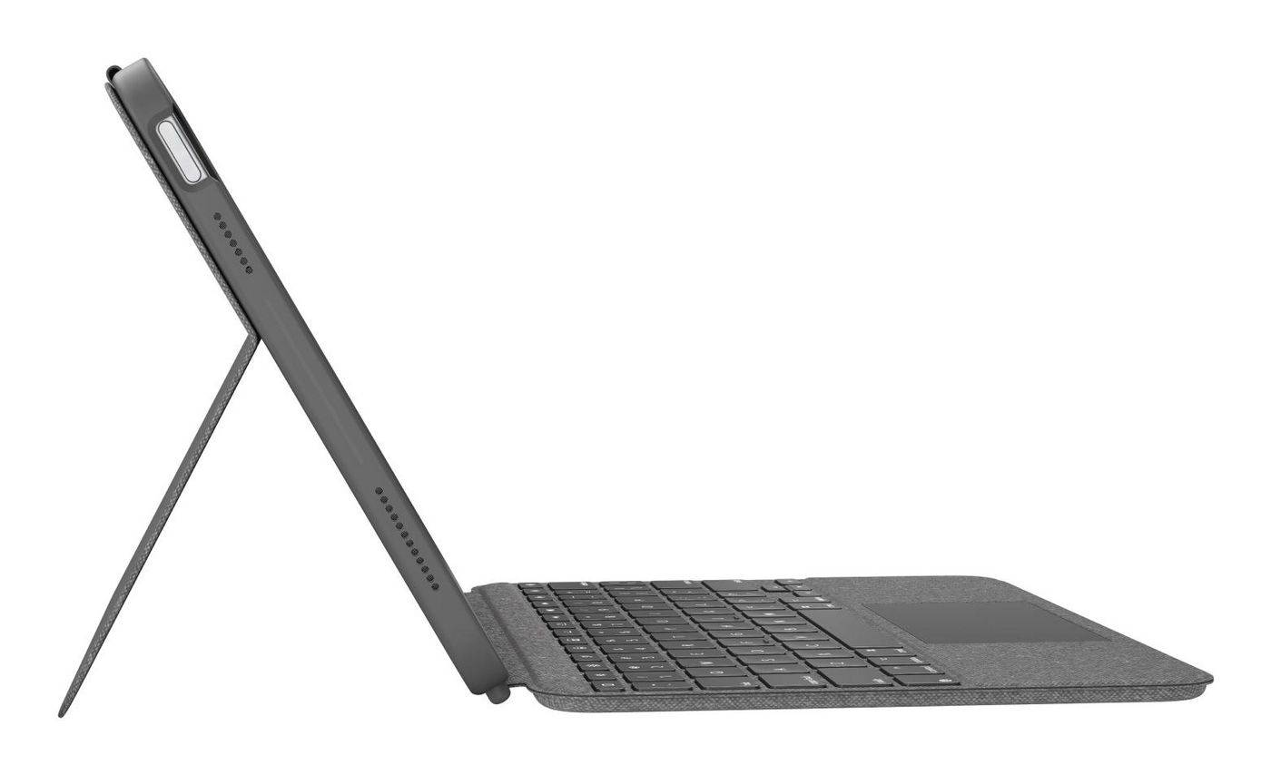 Logitech Combo Touch - Tastatur und Foliohülle - mit Trackpad - hintergrundbeleuchtet - TL: Nordisch, QWERTY-5