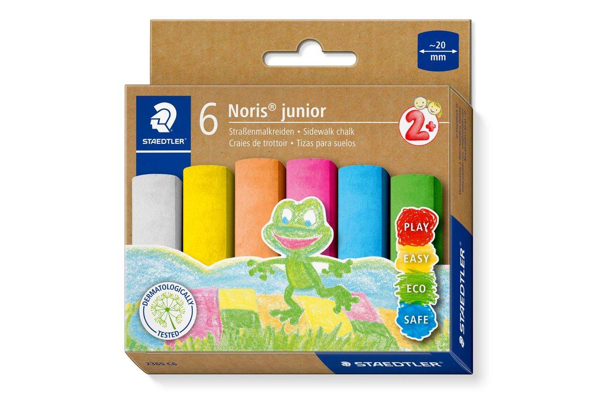 STAEDTLER - Straßenmalkreide Noris junior 6 Stk. retail