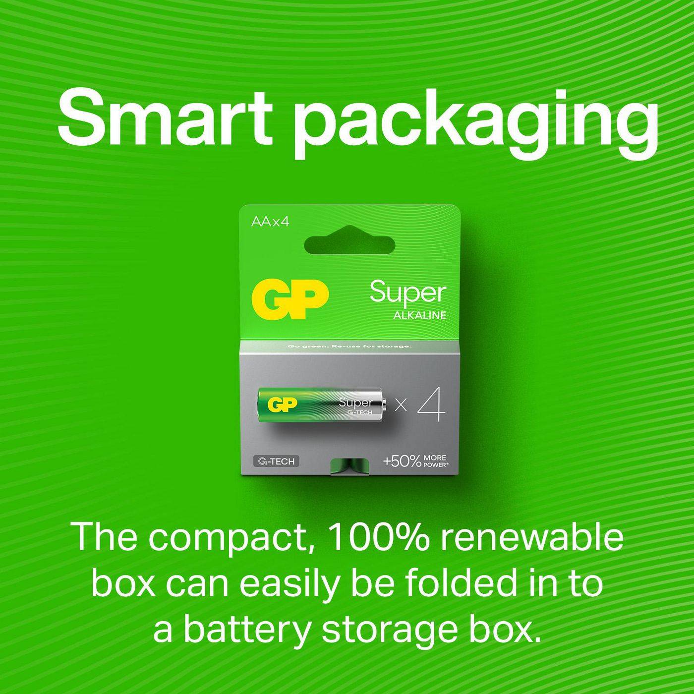 GP Battery GP Super - Batterie 2 x D - Alkalisch - 1,5 V - Blisterverpackung-3