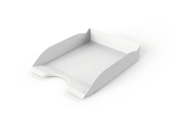 DURABLE - Basic Briefablageschale A4-C4 stapelbar weiß