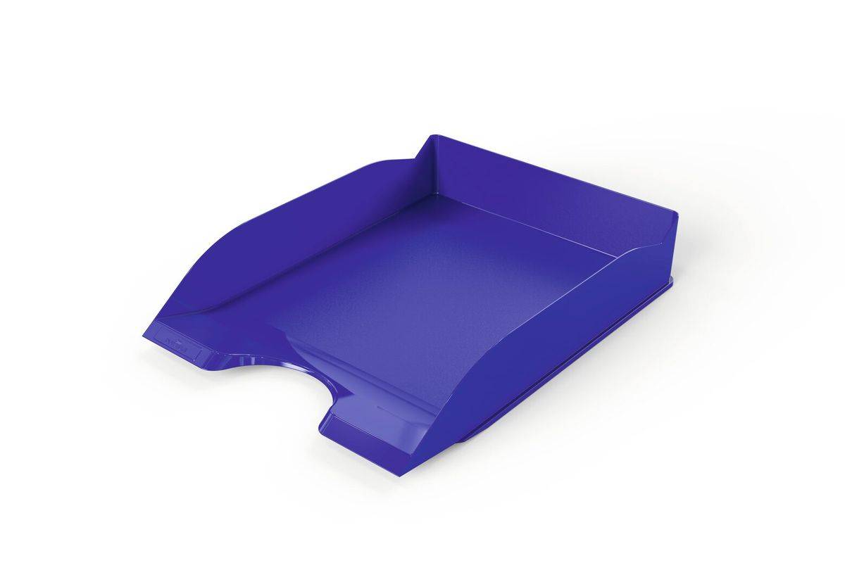 Briefablageschale BASIC A4 stapelbar blau-0