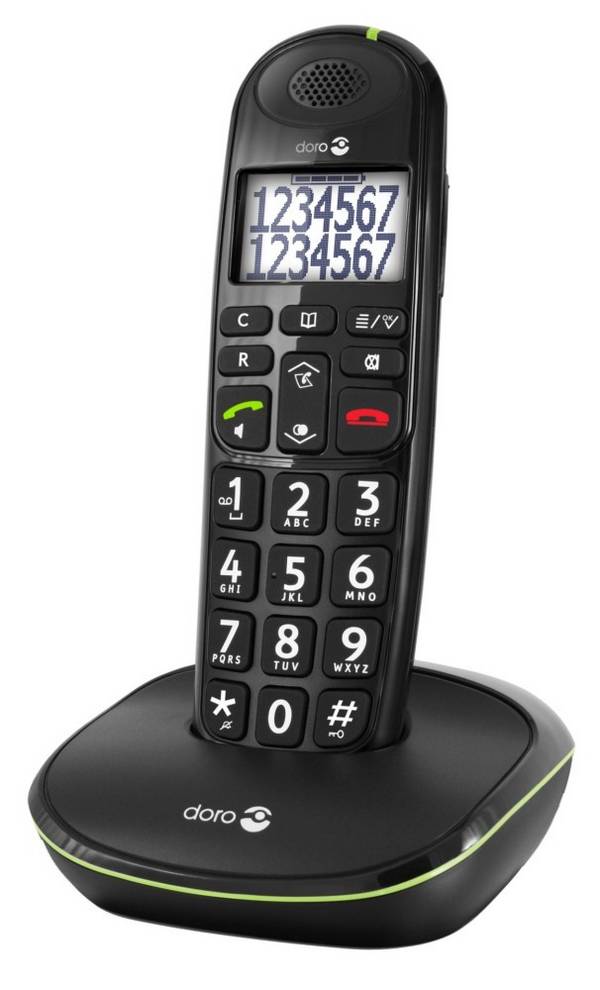 Komsa DECT-Telefon doroPhoneEasy110sw
