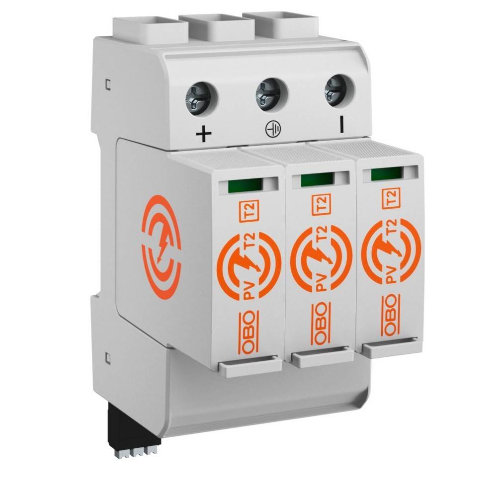 OBO Bettermann PV SurgeController PV-T2+FS-1500-0