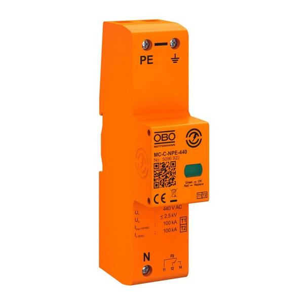 OBO Bettermann Blitzstromableiter MC-C-NPE+FS-440