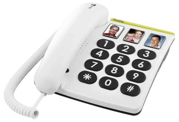 Komsa Großtastentelefon doroPhoneEasy331phws-0