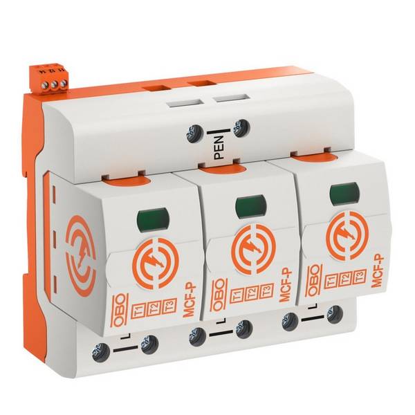 OBO Bettermann Blitzstromableiter MCF-P-3+FS