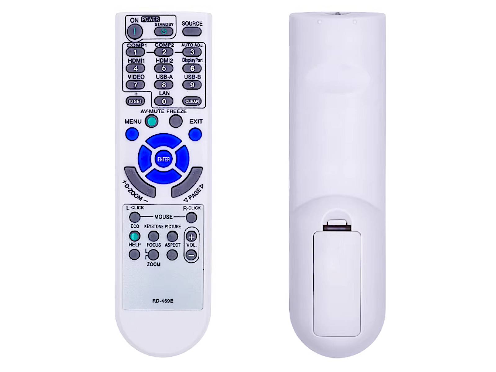 azurano Fernbedienung für NEC RD-469E 7N901053 RMT-PJ36 7N901051-0
