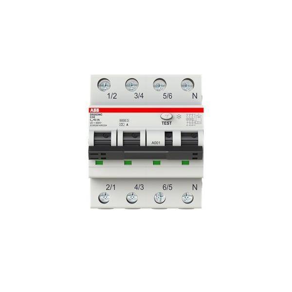 ABB Stotz S&J FI/LS-Schalter DS203NC C32 A100-0