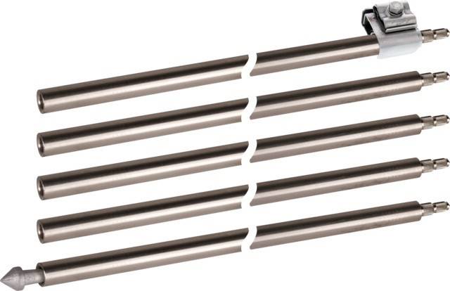 DEHN D18014 SET-5X 620903 Tiefenerder Set DIN 18014 (5x1m) V4A-0