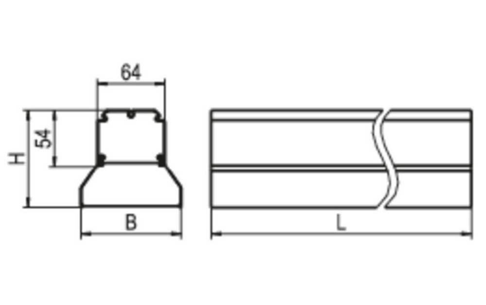 Ridi-Leuchten LED-Geräteträger 5pol. VL2P-ML150-1