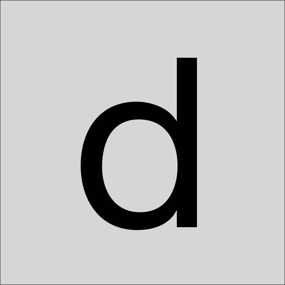RZB Buchstabe 99222.013.D-K-0