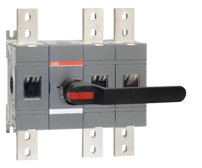 ABB 3p 1250A m.Griff OTHV1250E12P u.Welle base mounted 1SCA162935R1001