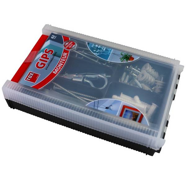 62 Pck. TOX-Dübel-Techn. Hohlraum-Sortiment Gips