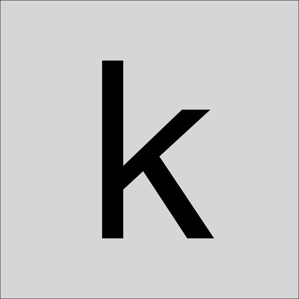 RZB Buchstabe 99222.013.K-K-0
