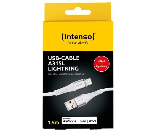 4 Stk. Intenso Ladekabel, USB-A/Lightning 7902102-0
